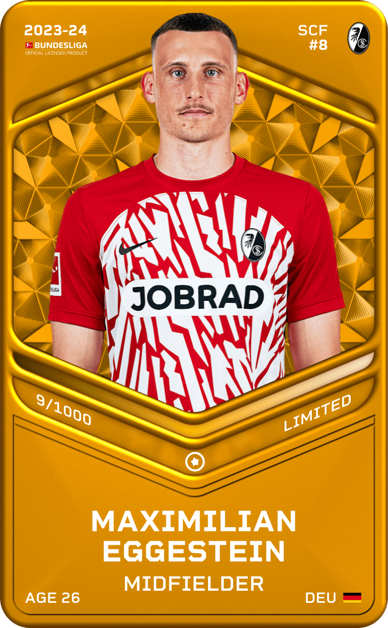 Maximilian Eggestein 2023-24 • Limited 9/1000