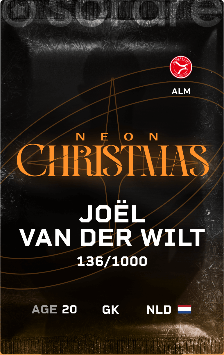 Joël van der Wilt 2024-25 • Limited 136/1000