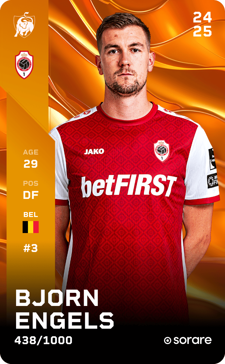 Bjorn Engels 2024-25 • Limited 438/1000