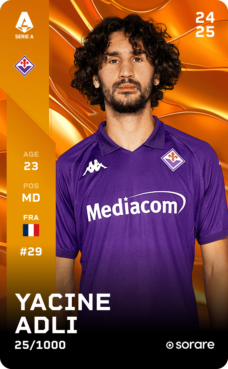 Yacine Adli 2024-25 • Limited 25/1000