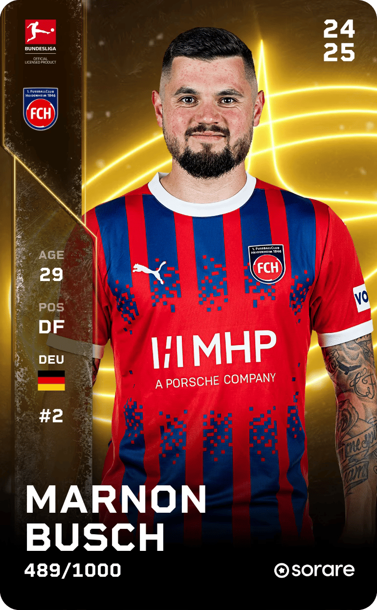 Marnon Busch 2024-25 • Limited 489/1000
