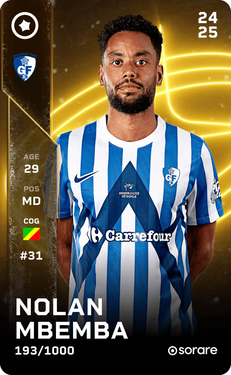 Nolan Mbemba 2024-25 • Limited 193/1000