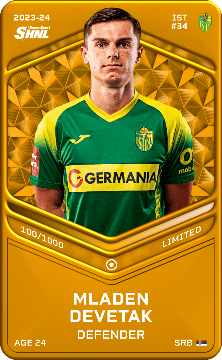 Mladen Devetak 2023-24 • Limited 100/1000