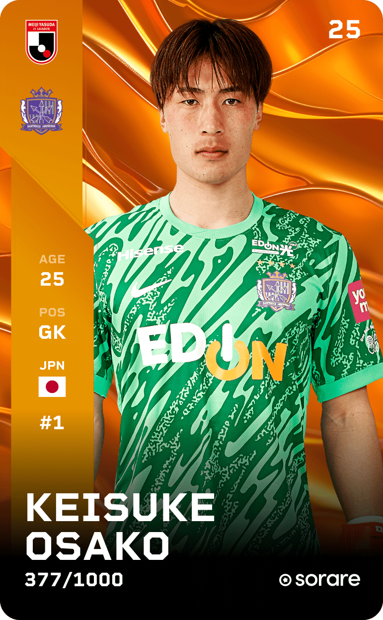 Keisuke Osako 2025-26 • Limited 377/1000