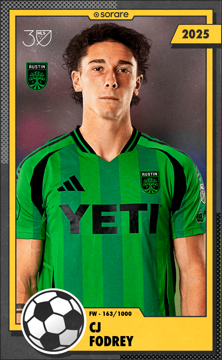 CJ Fodrey 2025-26 • Limited 163/1000
