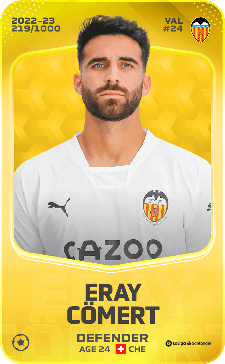 Eray Cömert 2022-23 • Limited 219/1000