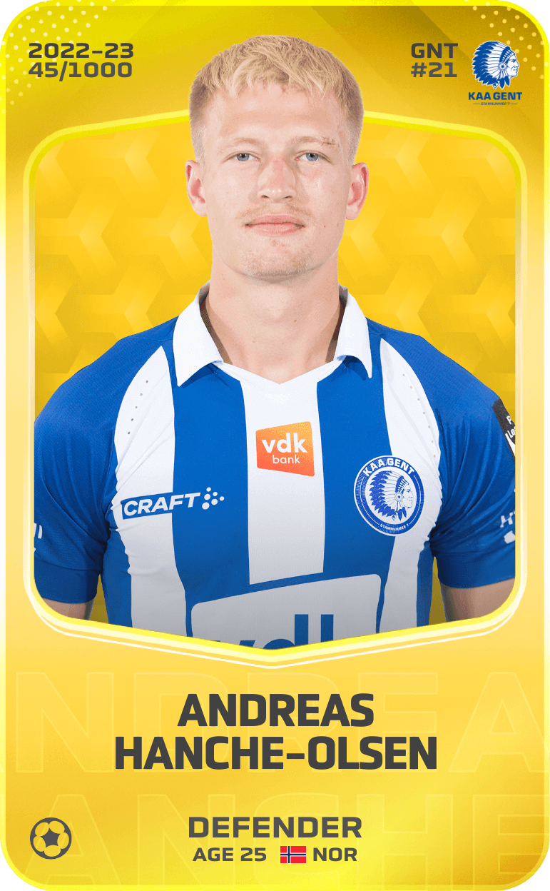 Andreas Hanche-Olsen 2022-23 • Limited 45/1000