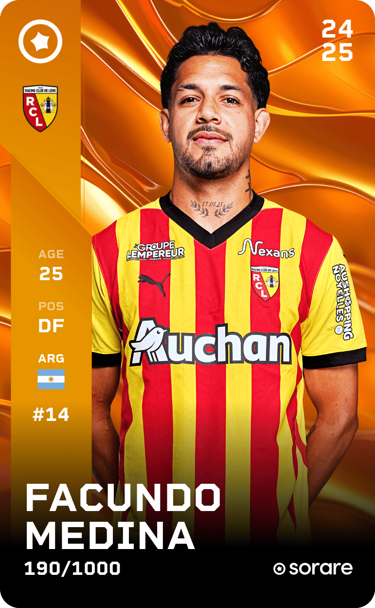 Facundo Medina 2024-25 • Limited 190/1000