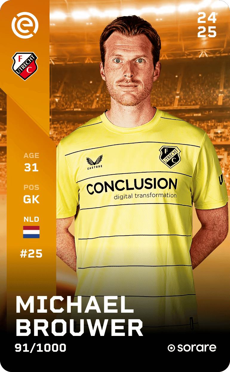 Michael Brouwer 2024-25 • Limited 91/1000