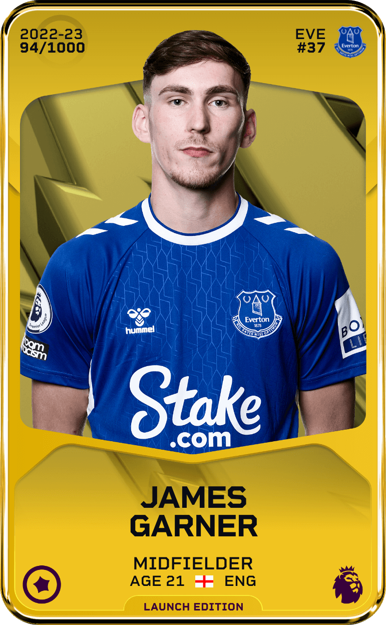 James Garner 2022-23 • Limited 94/1000