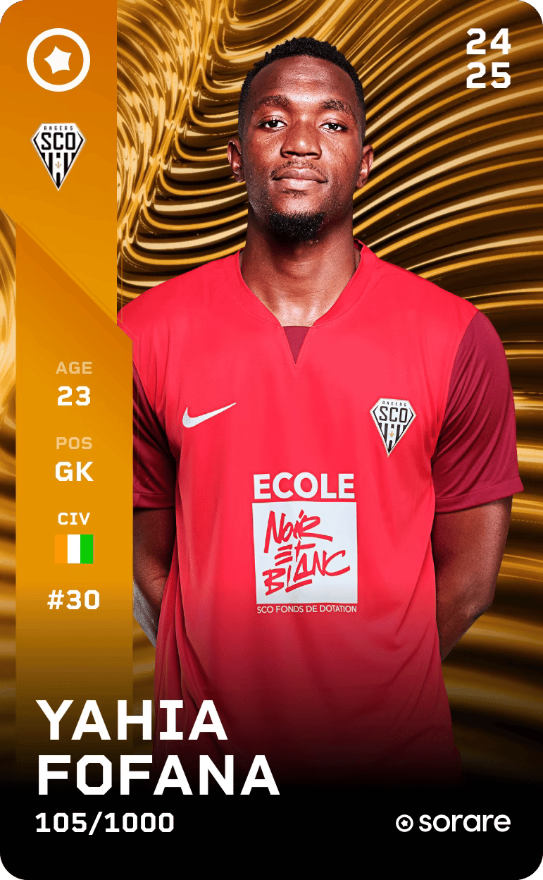 Yahia Fofana 2024-25 • Limited 105/1000