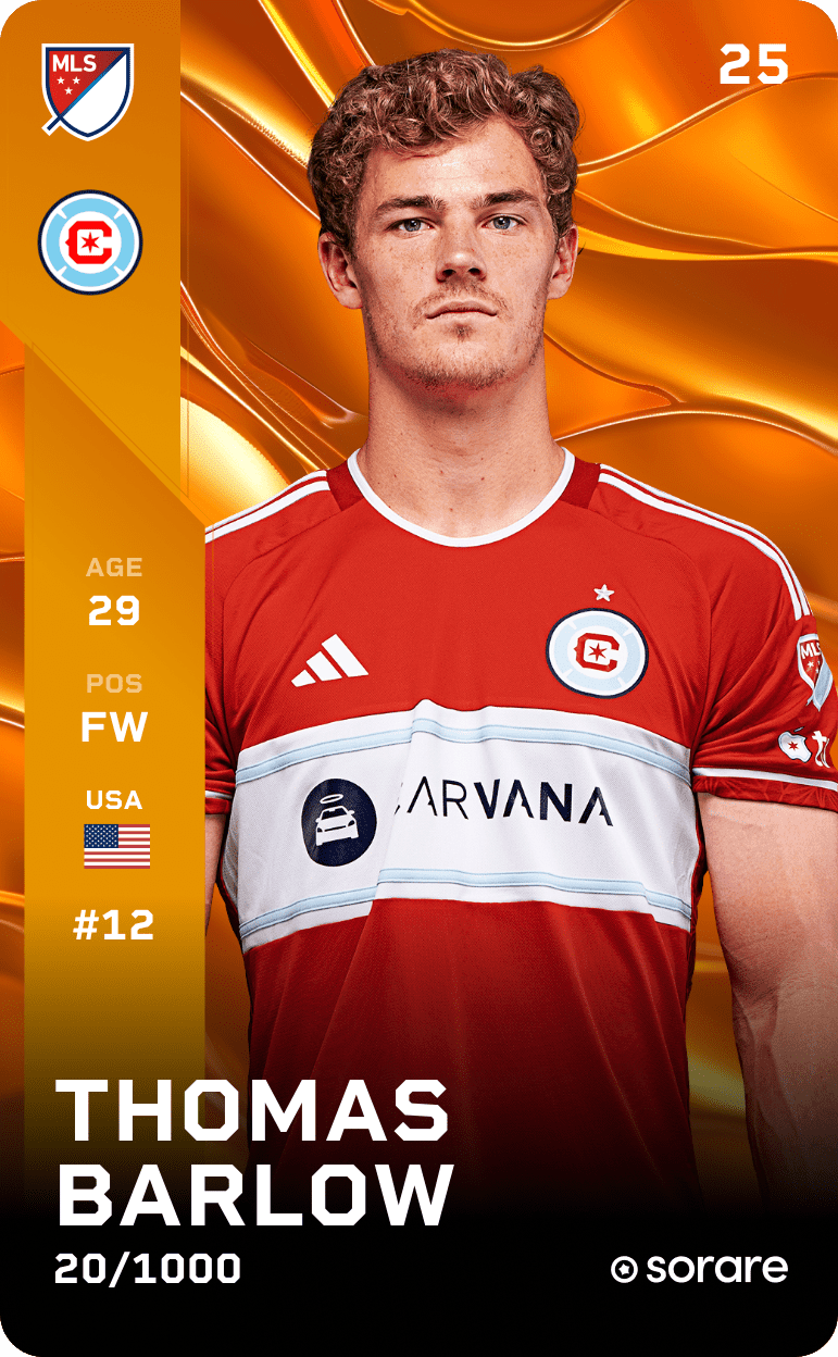 Tom Barlow 2025-26 • Limited 20/1000
