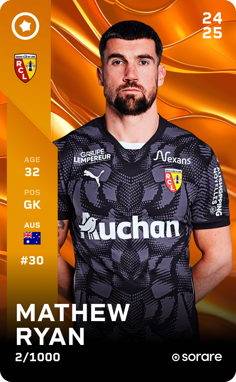 Mathew Ryan 2024-25 • Limited 2/1000