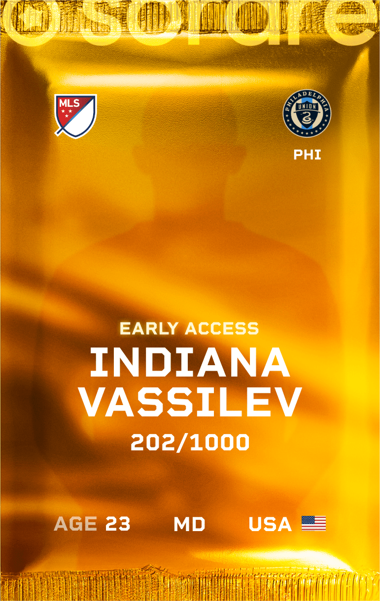 Indiana Vassilev 2025-26 • Limited 202/1000