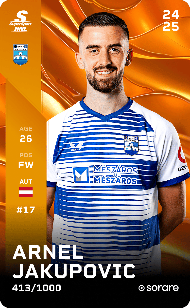Arnel Jakupovic 2024-25 • Limited 413/1000