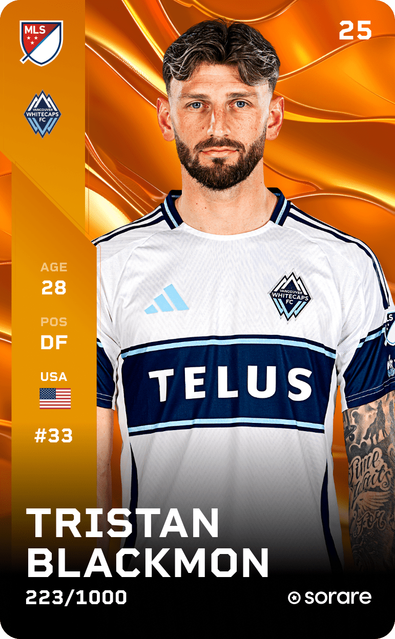 Tristan Blackmon 2025-26 • Limited 223/1000
