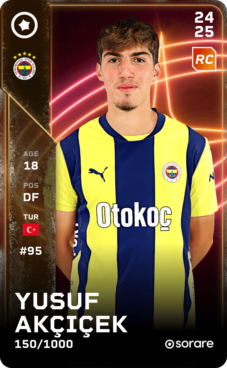Yusuf Akçiçek 2024-25 • Limited 150/1000