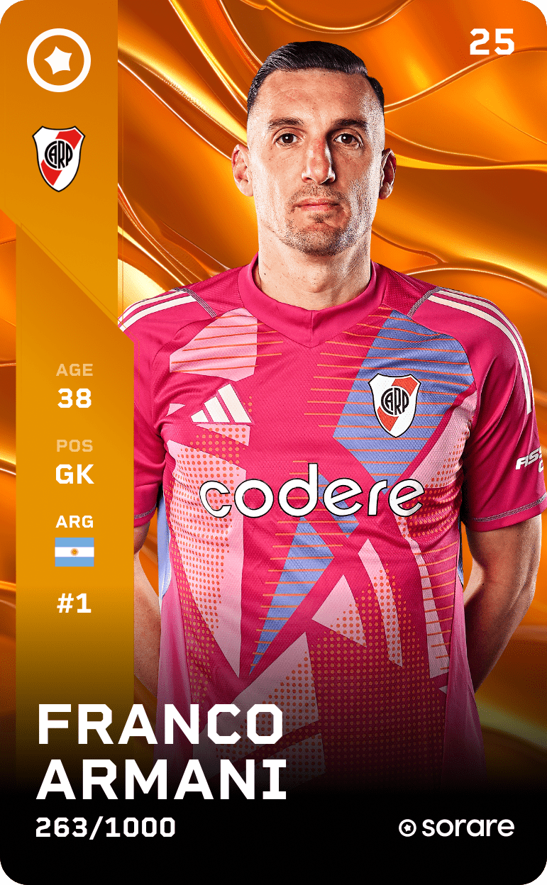 Franco Armani 2025-26 • Limited 263/1000