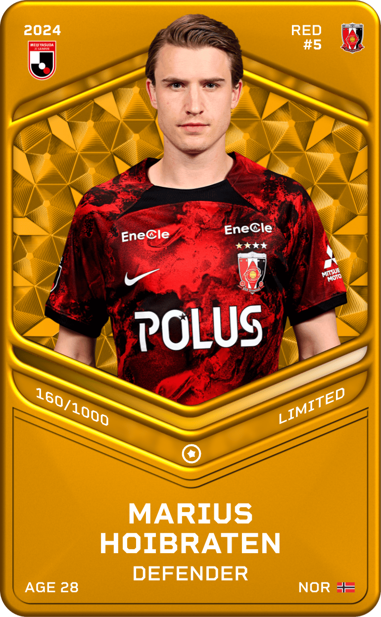 MARIUS HOIBRATEN 2024-25 • Limited 160/1000
