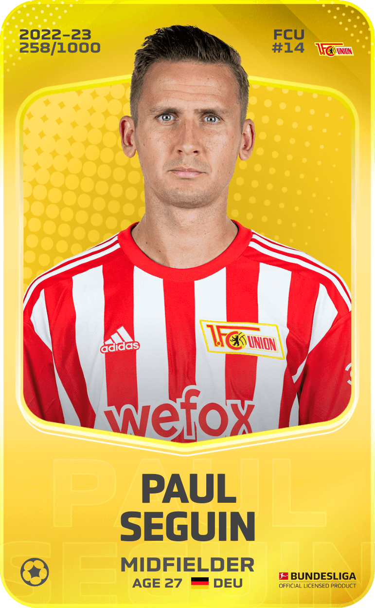 Paul Seguin 2022-23 • Limited 258/1000