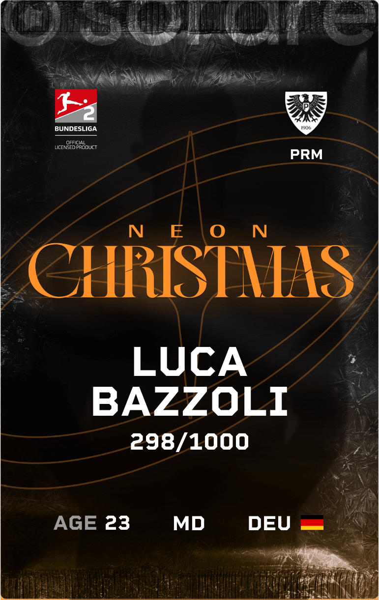 Luca Bazzoli 2024-25 • Limited 298/1000