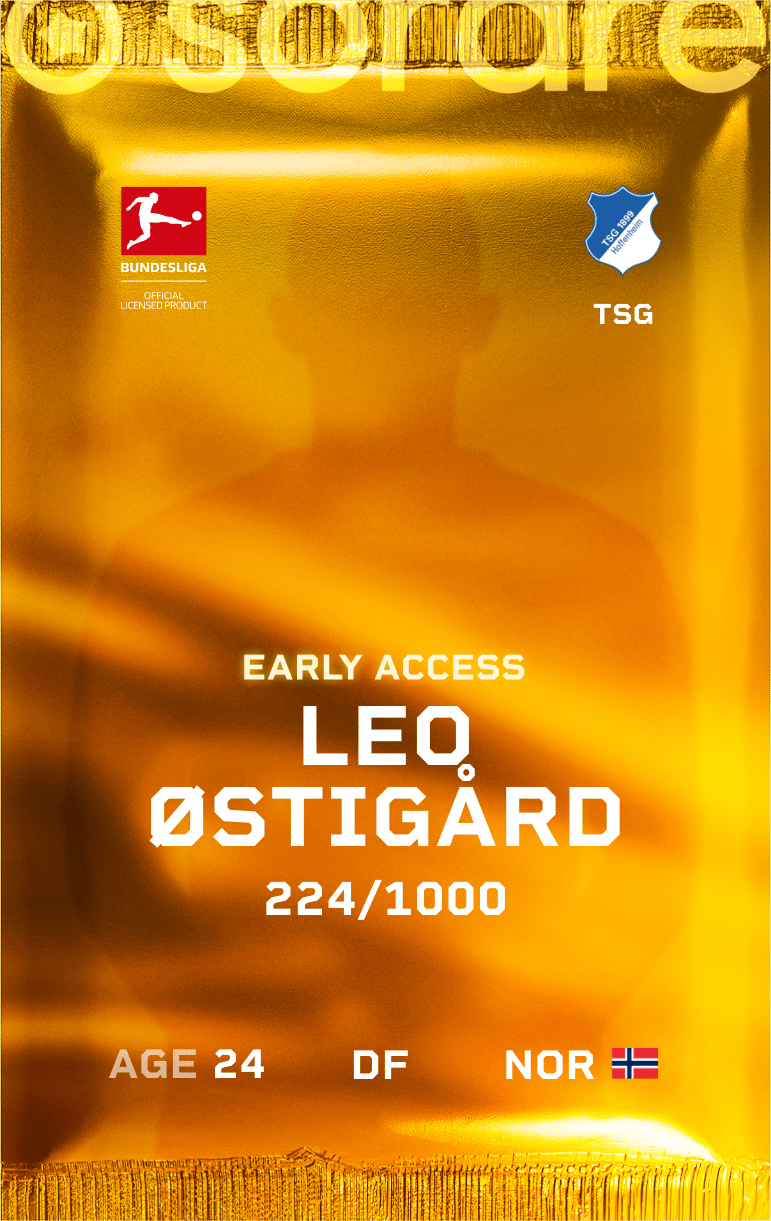 Leo Østigård 2024-25 • Limited 224/1000
