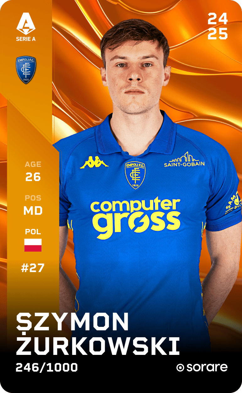 Szymon Żurkowski 2024-25 • Limited 246/1000