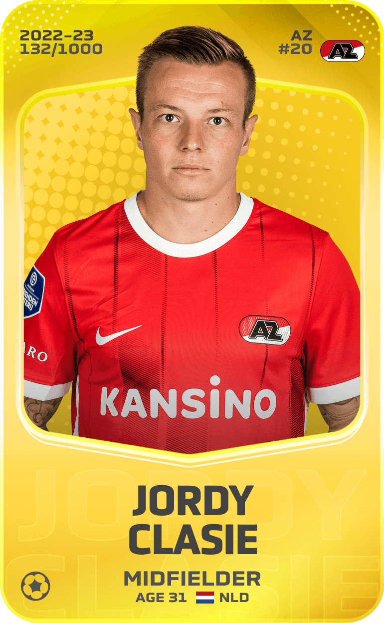 Jordy Clasie 2022-23 • Limited 132/1000