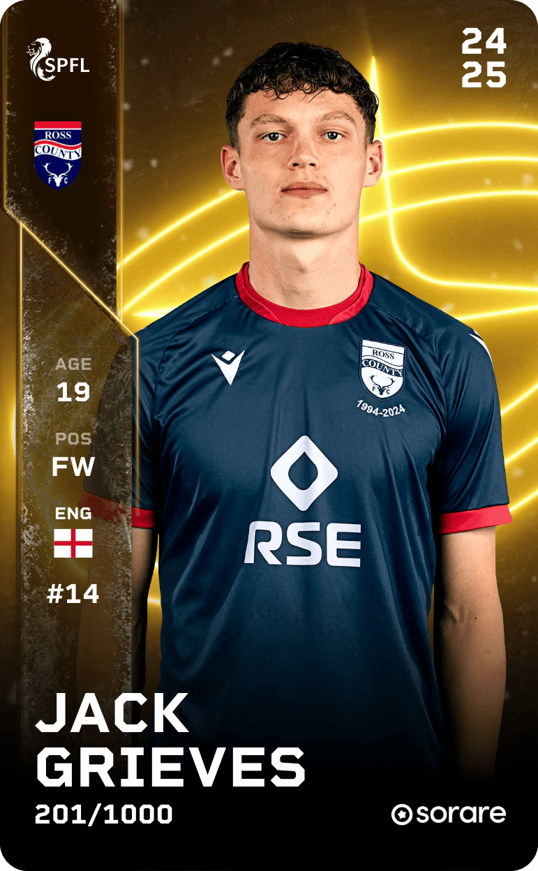 Jack Grieves 2024-25 • Limited 201/1000