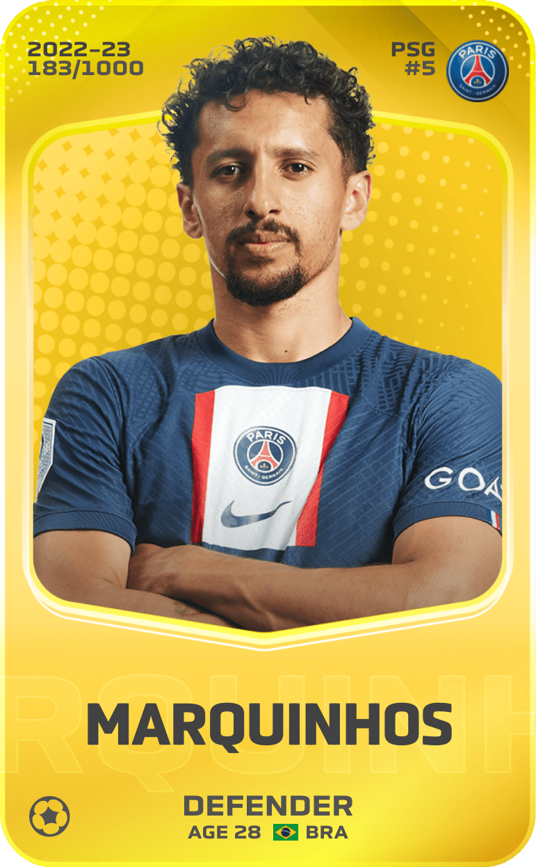 Marquinhos 2022-23 • Limited 183/1000