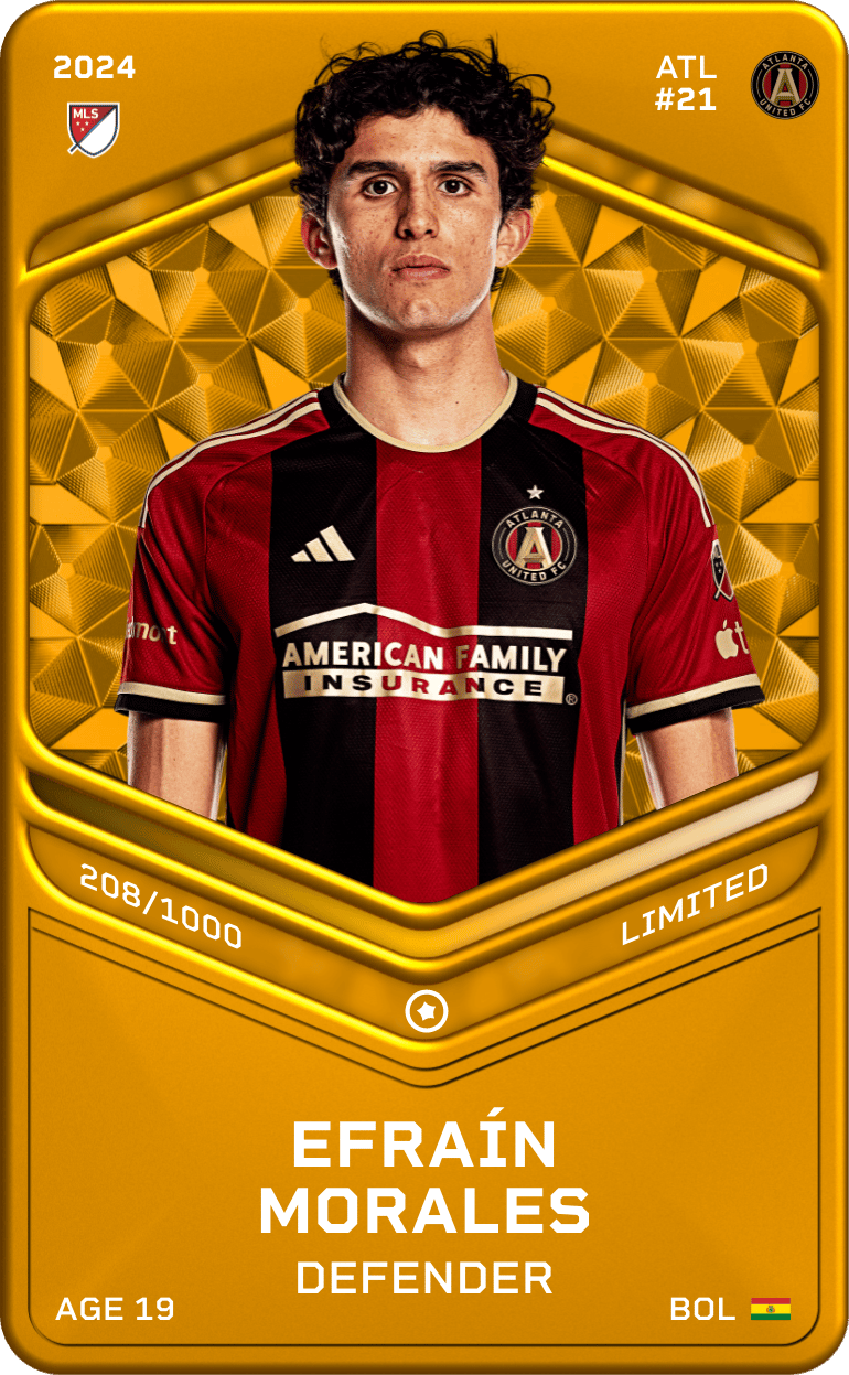 Efraín Morales 2024-25 • Limited 208/1000
