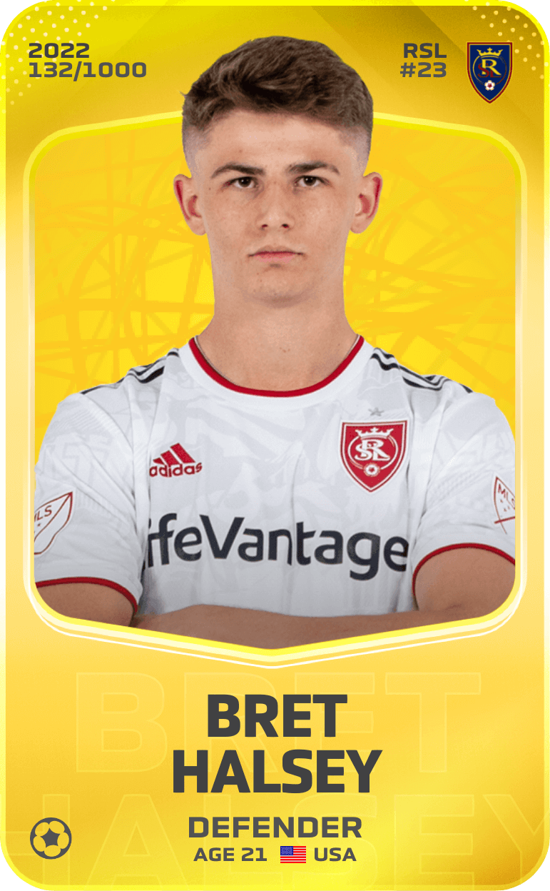 Bret Halsey 2022-23 • Limited 132/1000