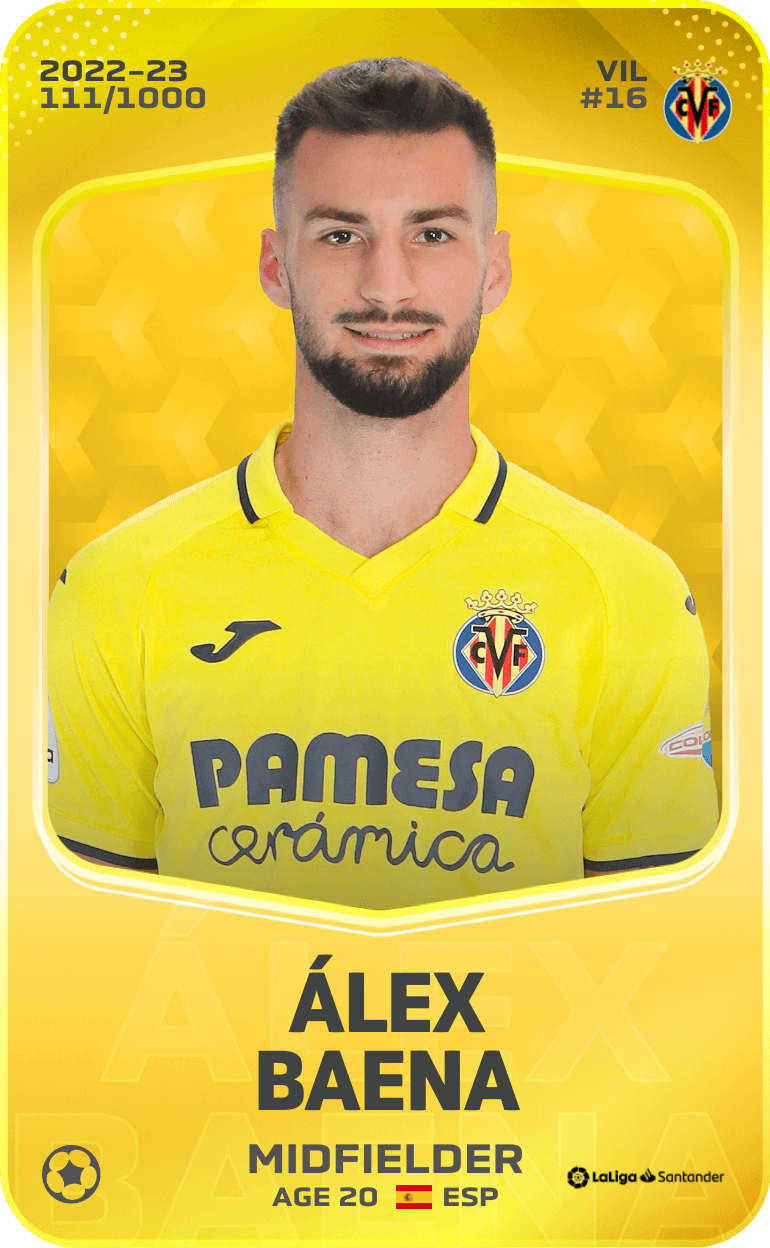 Álex Baena 2022-23 • Limited 111/1000