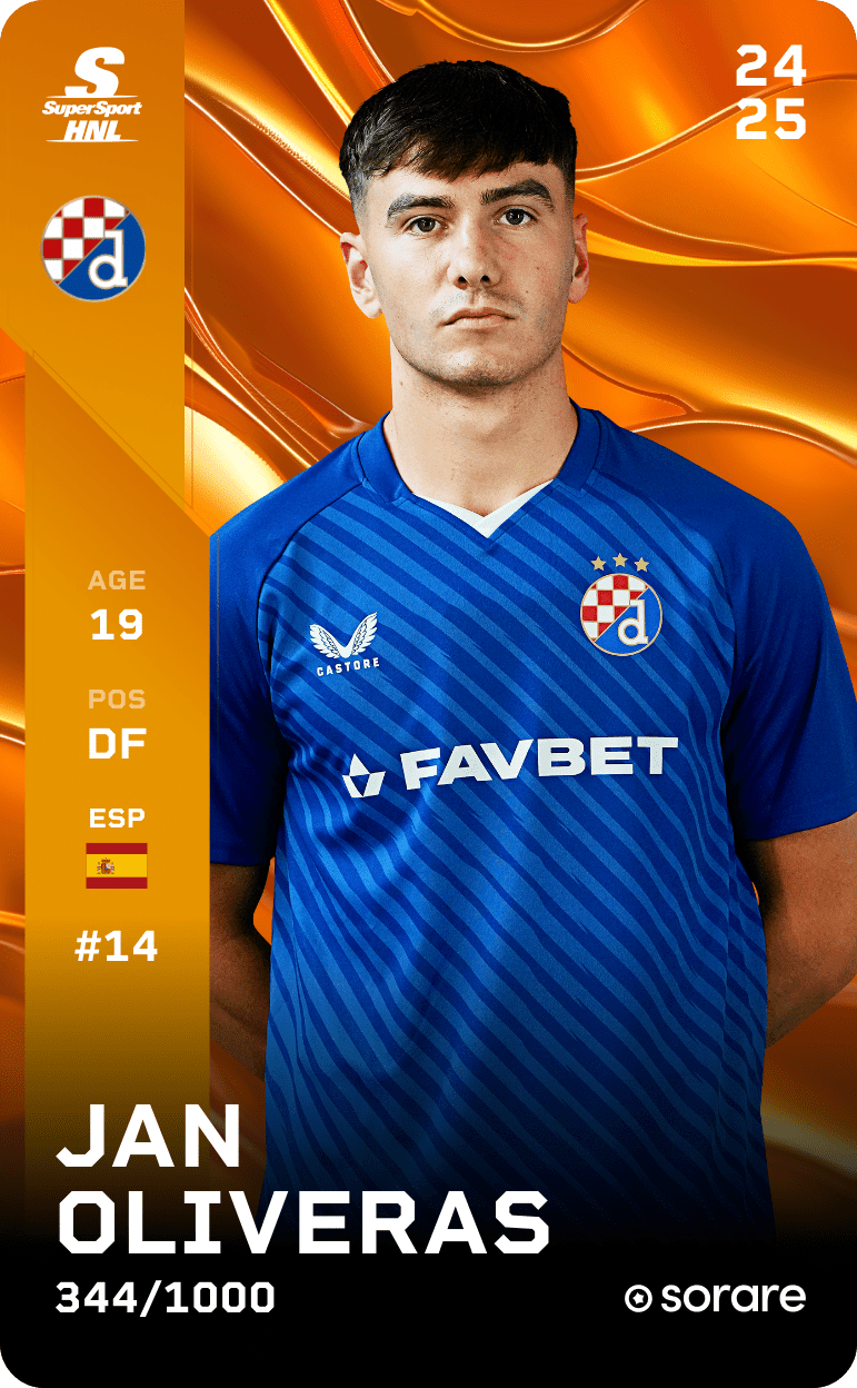 Jan Oliveras 2024-25 • Limited 344/1000