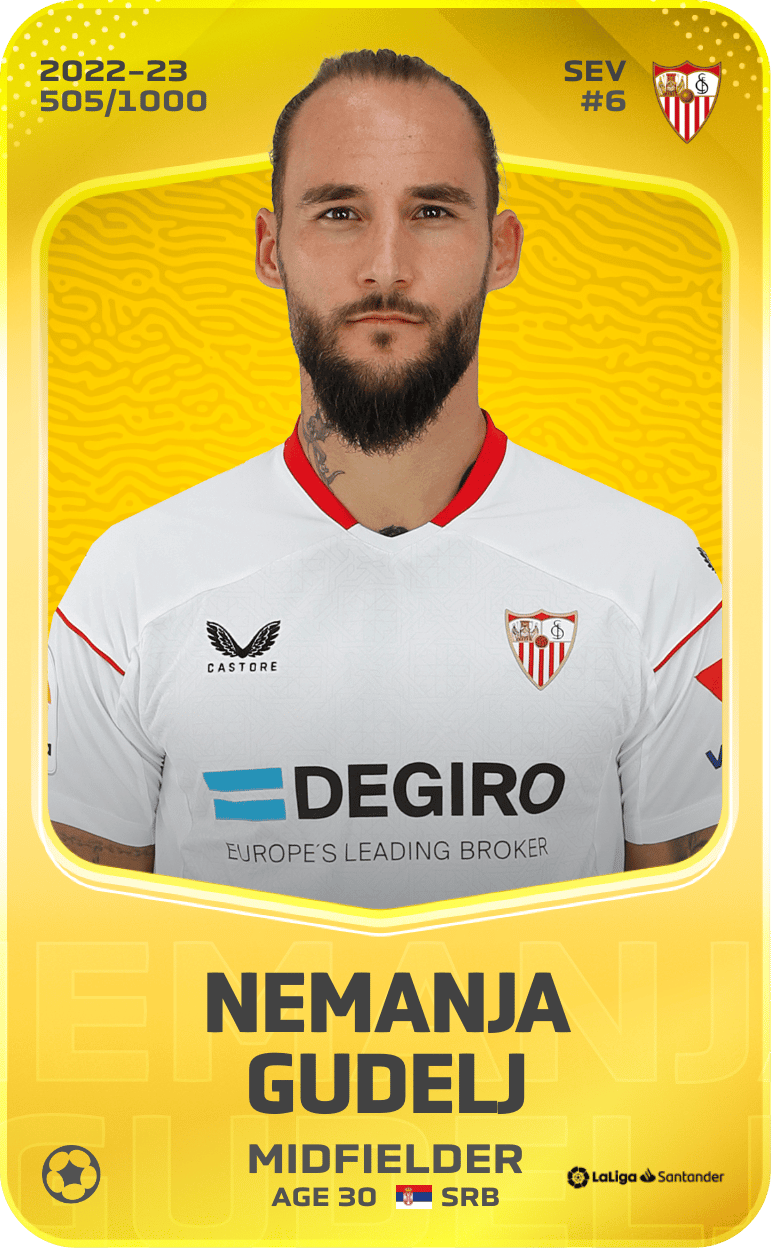 Nemanja Gudelj 2022-23 • Limited 505/1000