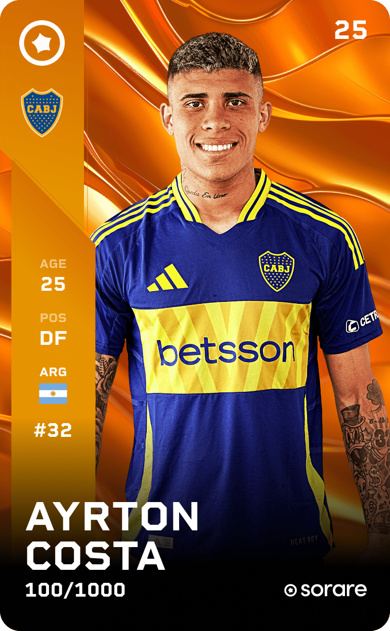 Ayrton Costa 2025-26 • Limited 100/1000