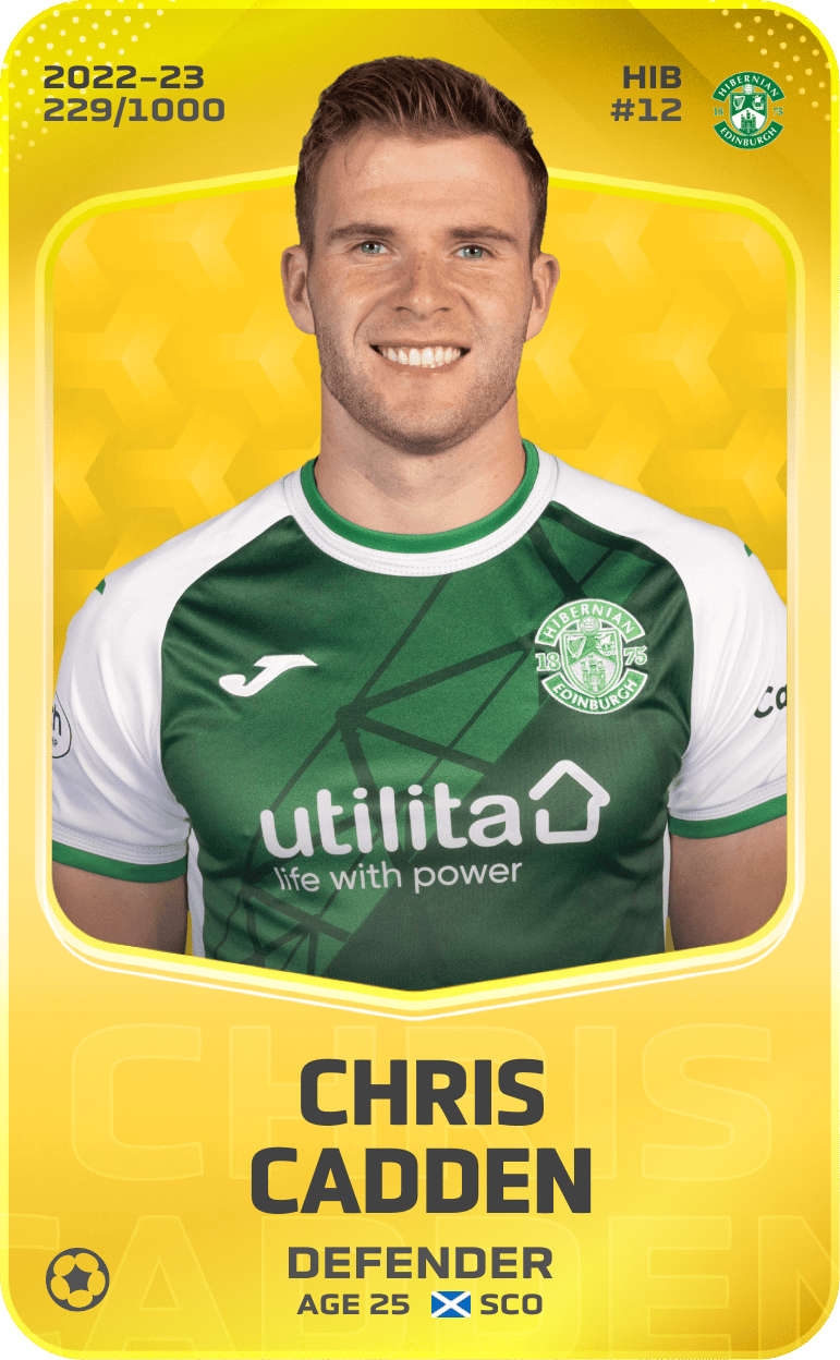 Chris Cadden 2022-23 • Limited 229/1000