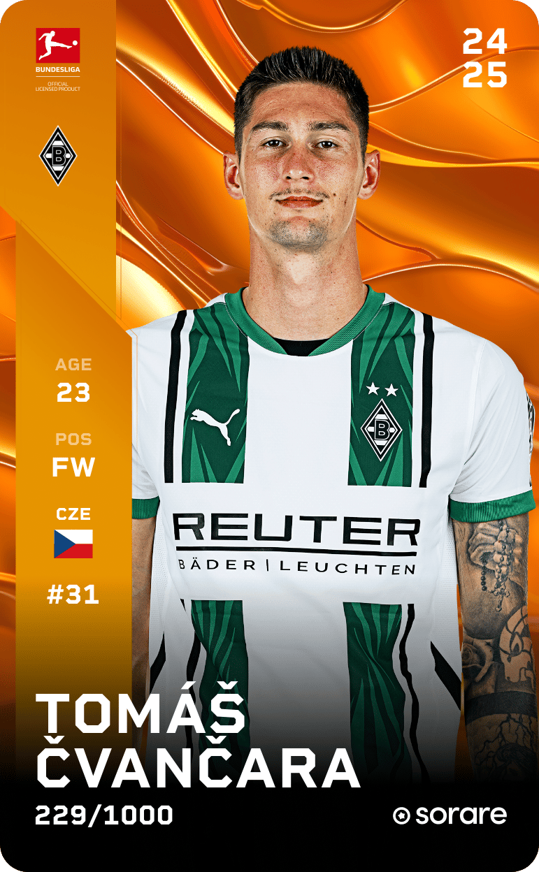 Tomáš Čvančara 2024-25 • Limited 229/1000