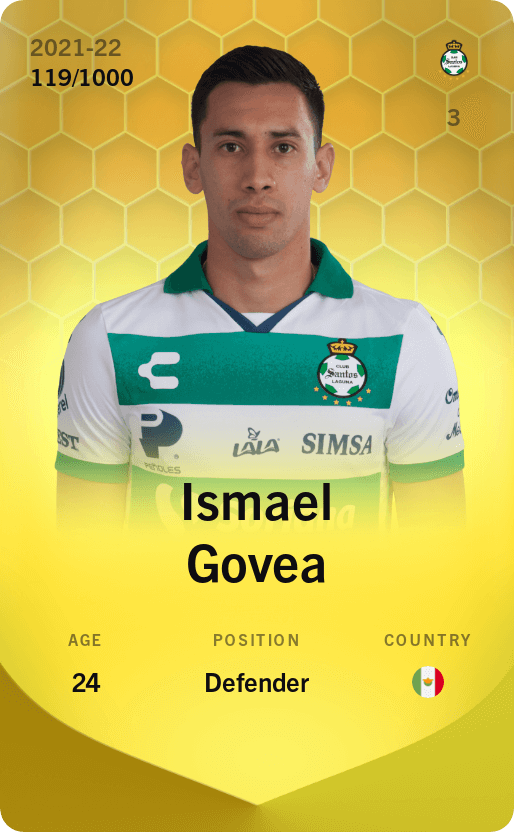 Ismael Govea 2021-22 • Limited 119/1000