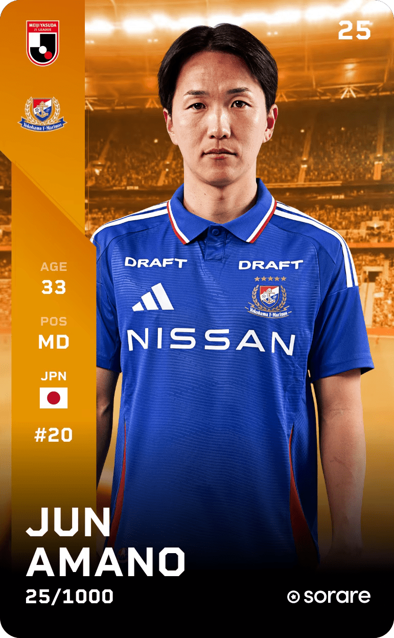Jun Amano 2025-26 • Limited 25/1000