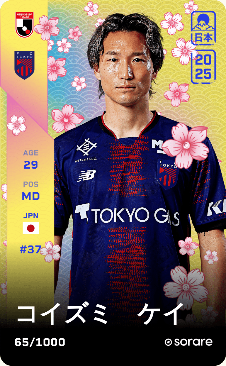 Kei Koizumi 2025-26 • Limited 65/1000