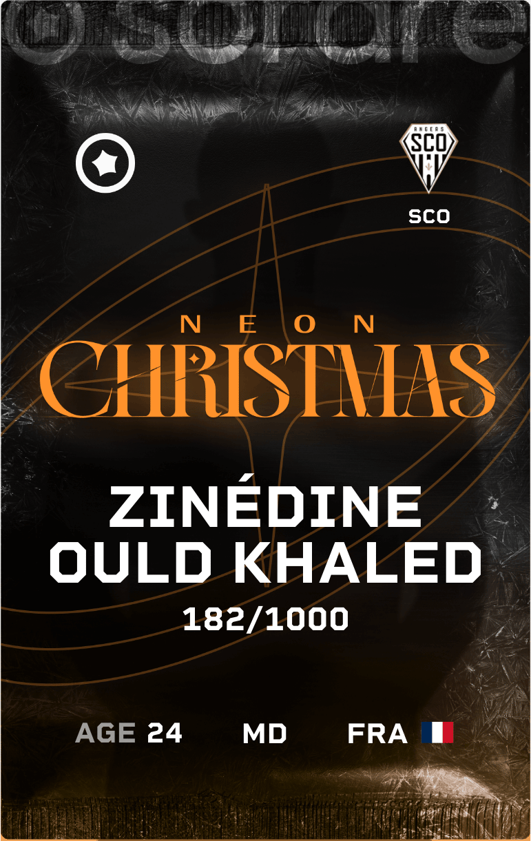 Zinédine Ould Khaled 2024-25 • Limited 182/1000