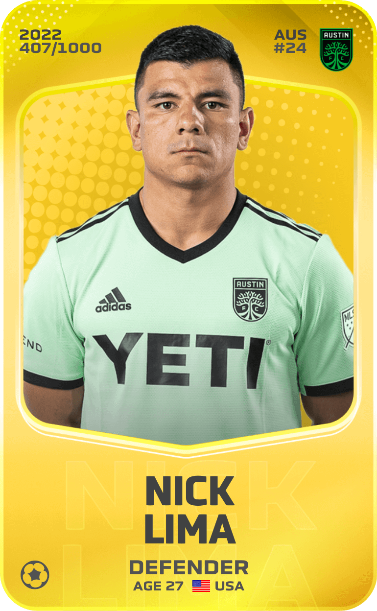 Nick Lima 2022-23 • Limited 407/1000