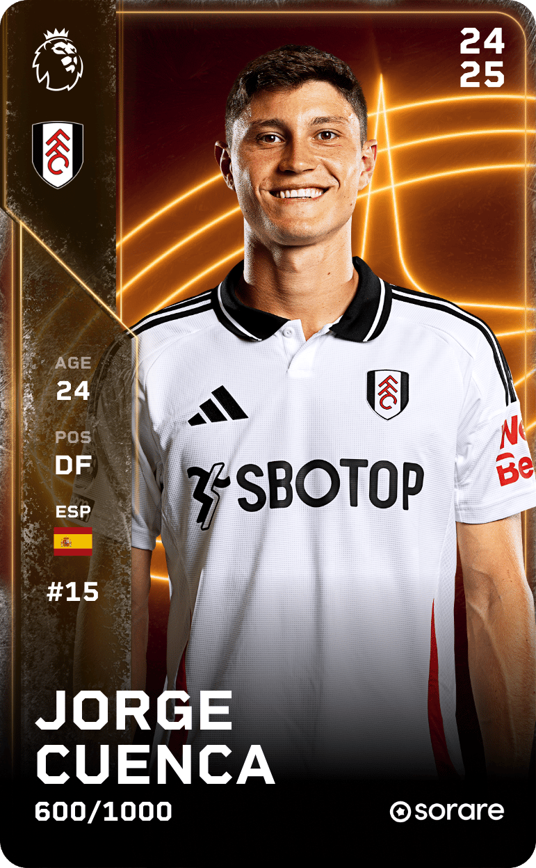 Jorge Cuenca 2024-25 • Limited 600/1000