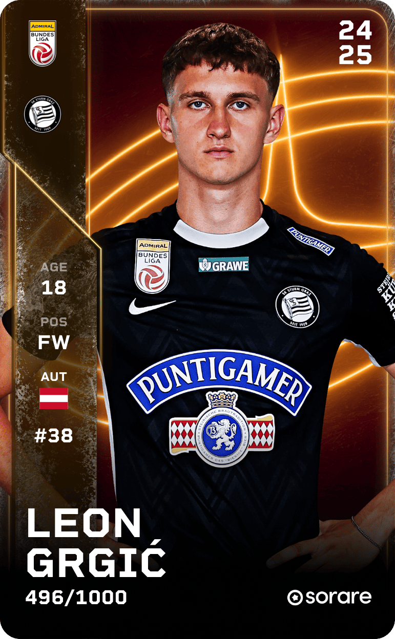 Leon Grgić 2024-25 • Limited 496/1000