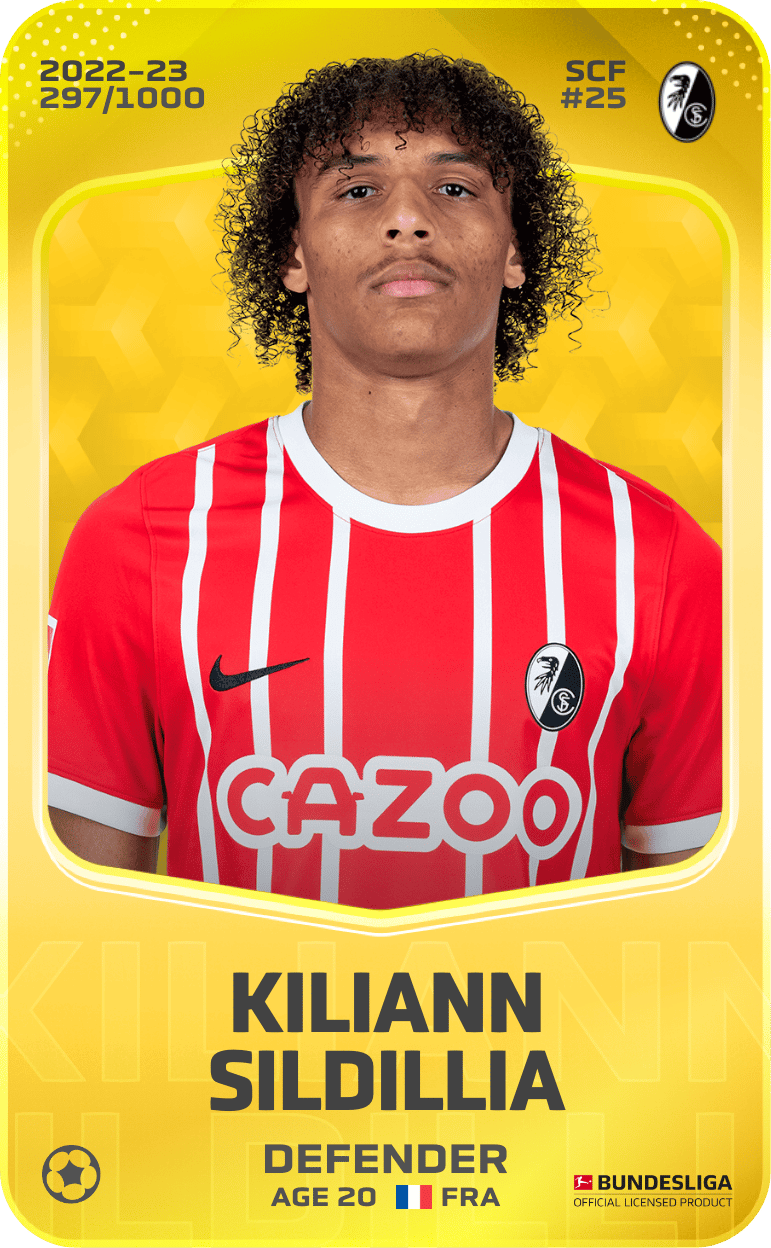 Kiliann Sildillia 2022-23 • Limited 297/1000