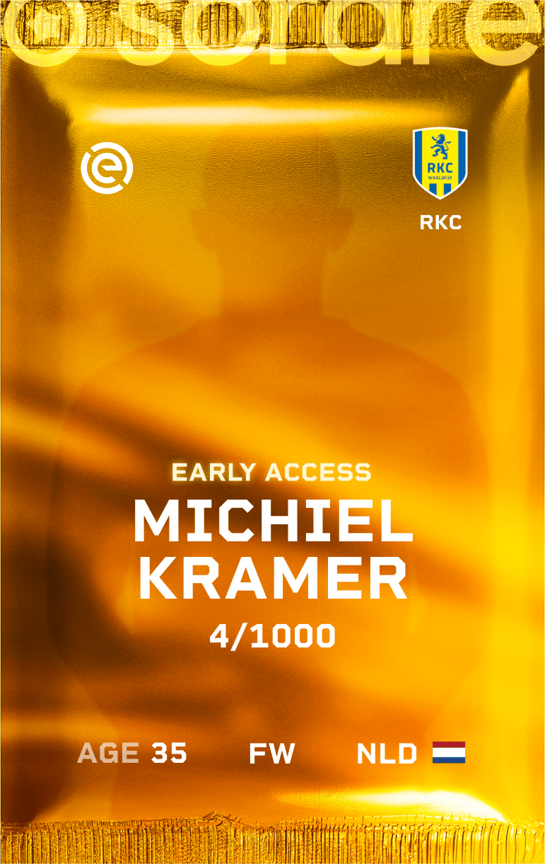 Michiel Kramer 2024-25 • Limited 4/1000