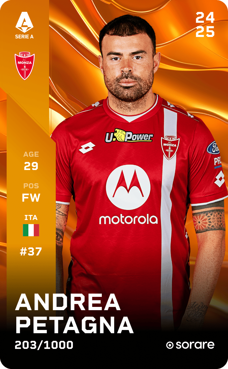 Andrea Petagna 2024-25 • Limited 203/1000