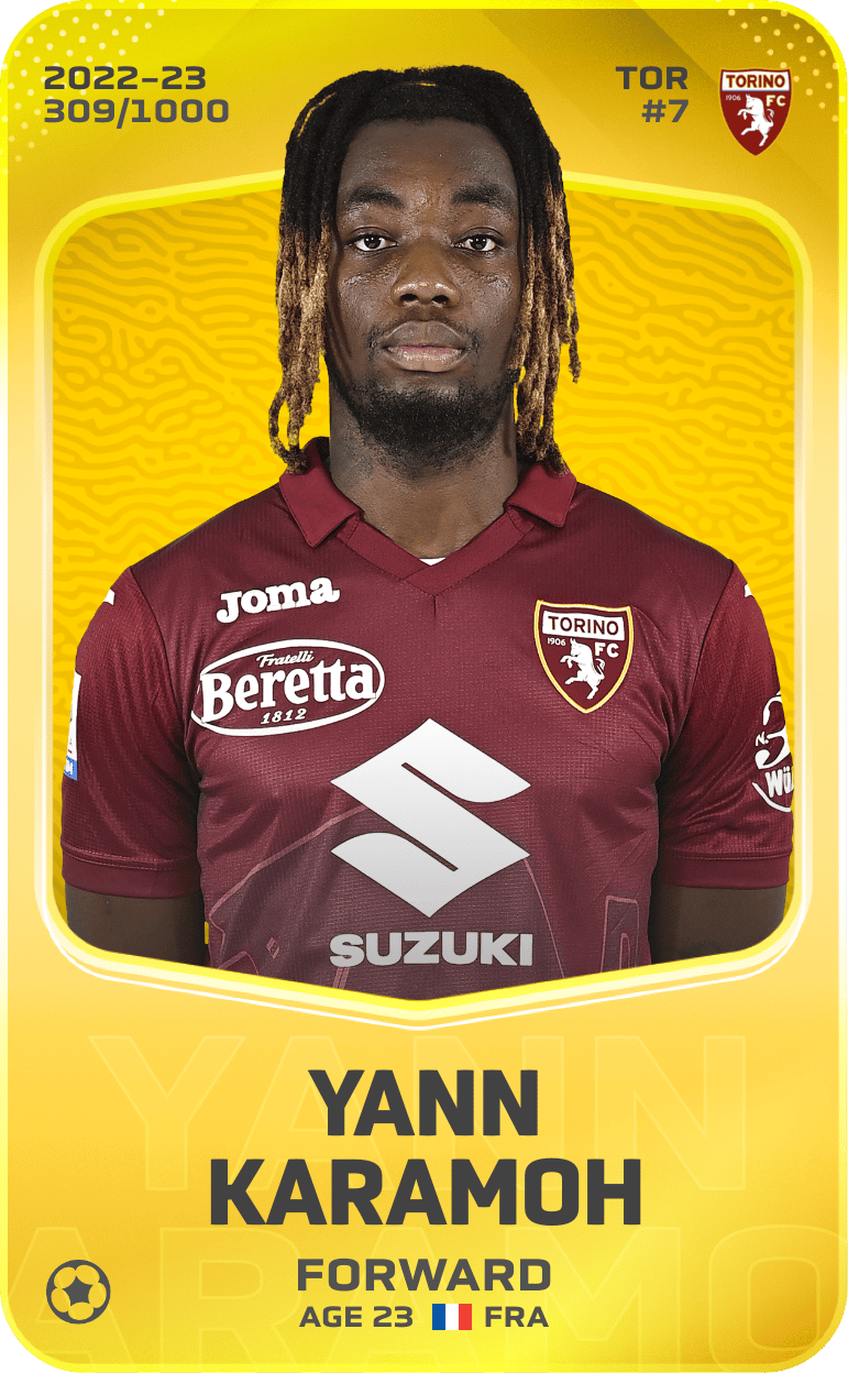 Yann Karamoh 2022-23 • Limited 309/1000