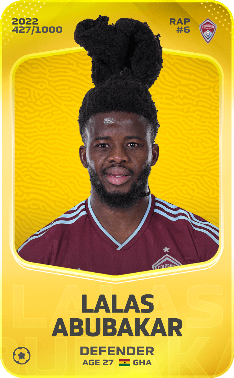Lalas Abubakar 2022-23 • Limited 427/1000